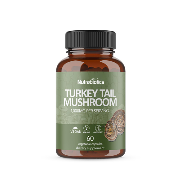 Turkey Tail Mushroom Supplement 1,000mg Per Serving